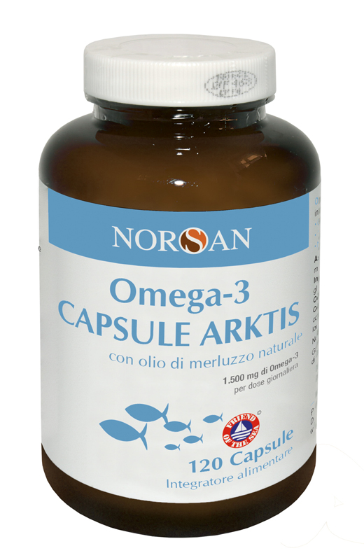 NORSAN OMEGA 3 ARKTIS 120 CAPSULE - Farmacia Mastrangelo 
