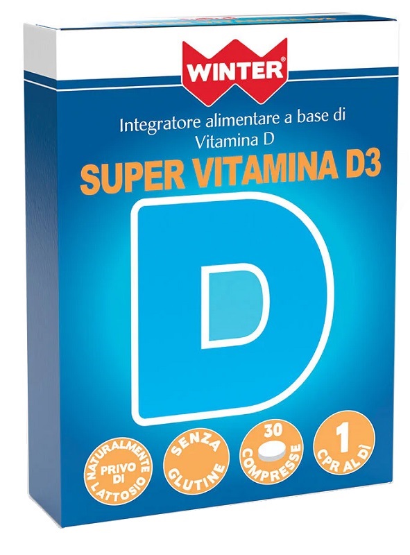 WINTER SUPER VITAMINA D3 30 COMPRESSE - Farmacia Mastrangelo 