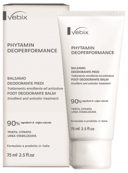 VEBIX PHYTAMIN E DEO PERFORMANCE BALSAMO PIEDI 24H-75ML - Farmacia Mastrangelo 