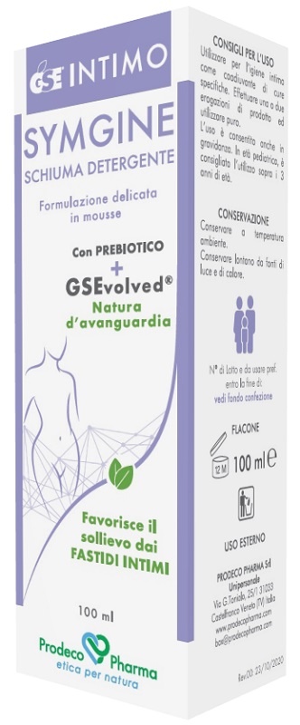 GSE INTIMO SYMGINE SCHIUMA DETERGENTE 100 ML - Farmacia Mastrangelo 