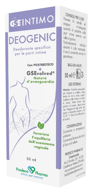 GSE INTIMO DEOGENIC 50 ML - Farmacia Mastrangelo 
