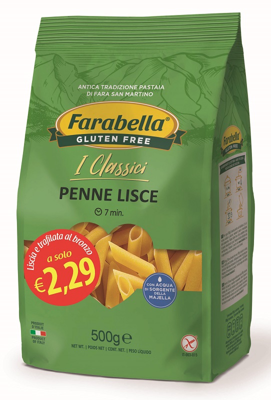 FARABELLA PENNE LISCE 500 G PROMOZIONE - Farmacia Mastrangelo 
