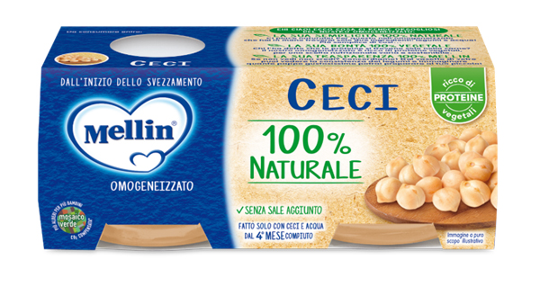 MELLIN OMOGENEIZZATO CECI 2 X 80 G - Farmacia Mastrangelo 
