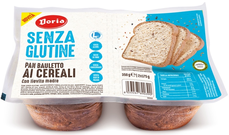 DORIA PAN BAULETTO CEREALI 2 PEZZI DA 175 G - Farmacia Mastrangelo 