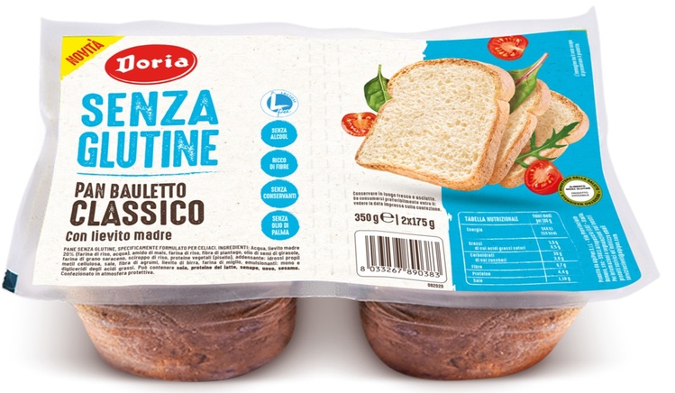 DORIA PAN BAULETTO CLASSICO 2X175 G - Farmacia Mastrangelo 