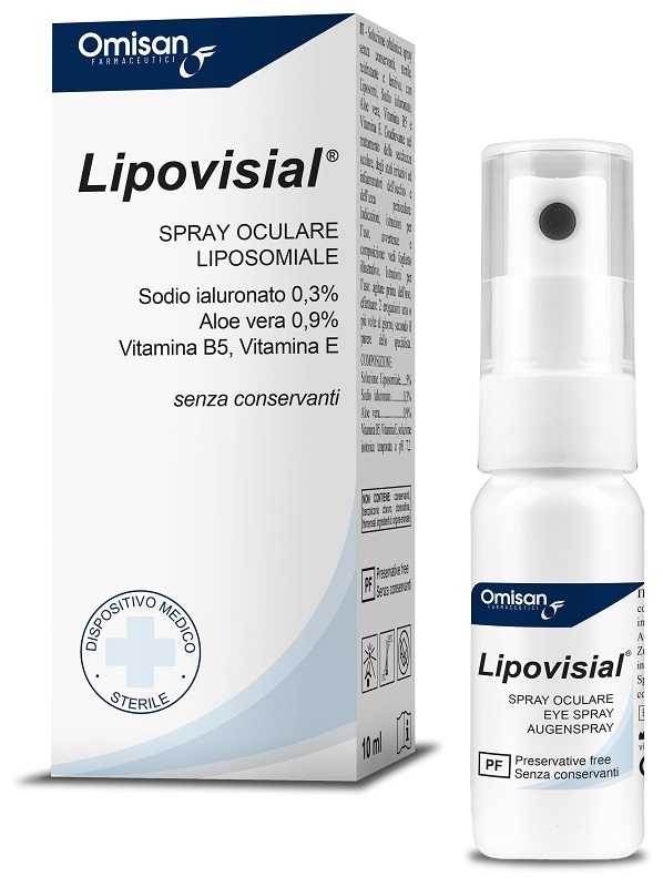 SPRAY OCULARE LIPOSOMIALE LIPOVISIAL 10 ML - Farmacia Mastrangelo 