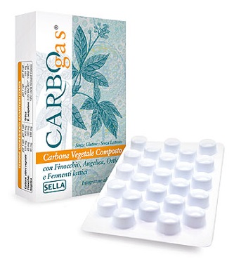 CARBOGAS 50 COMPRESSE - Farmacia Mastrangelo 