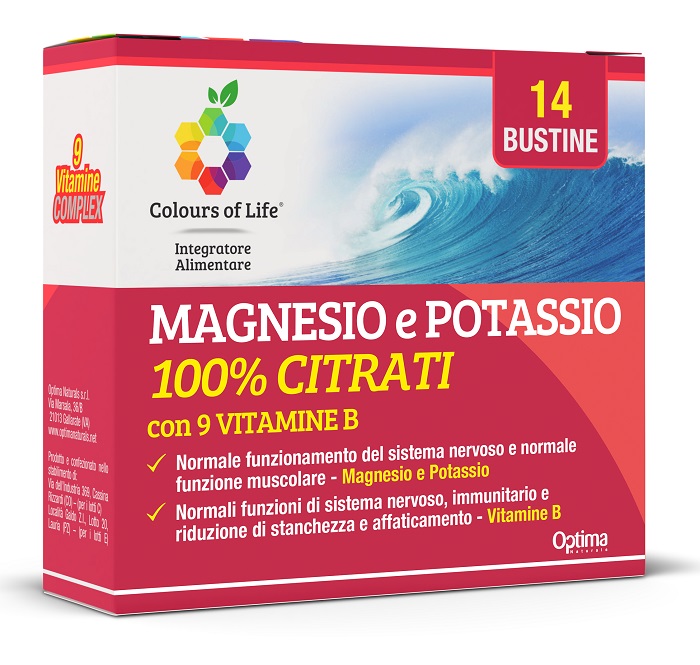 MAGNESIO POTASSIO VIT B 14 BUSTINE - Farmacia Mastrangelo 