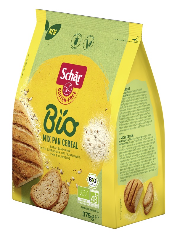 SCHAR BIO MIX PAN CEREAL 375 G - Farmacia Mastrangelo 
