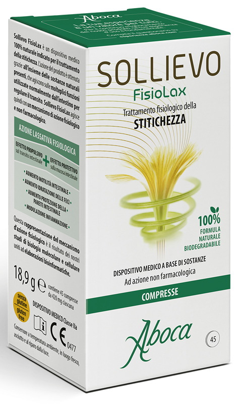 SOLLIEVO FISIOLAX 45 COMPRESSE - Farmacia Mastrangelo 