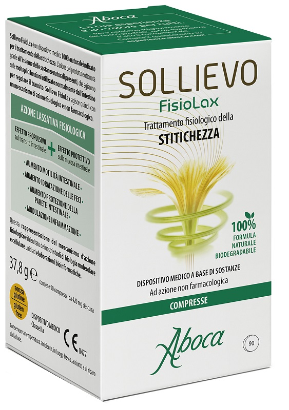 SOLLIEVO FISIOLAX 90 COMPRESSE - Farmacia Mastrangelo 
