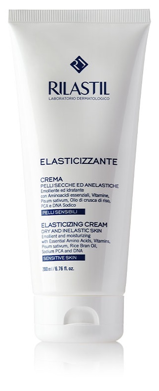 RILASTIL ELASTICIZZANTE CREMA PELLI SECCHE ED ANELASTICHE 200 ML - Farmacia Mastrangelo 