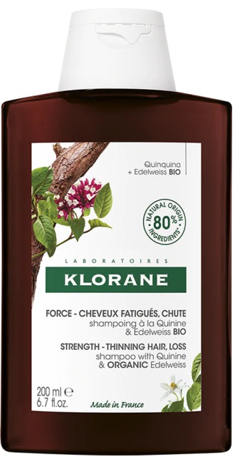 KLORANE SHAMPOO CHININA-STELLA ALPINA BIO 200 ML - Farmacia Mastrangelo 