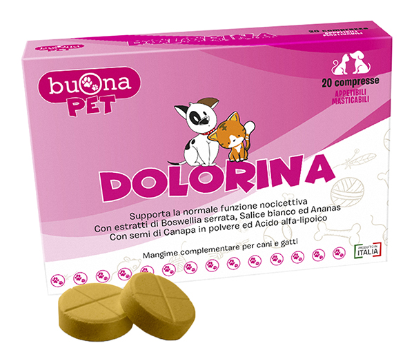 DOLORINA 20 COMPRESSE NUOVA FORMULA - Farmacia Mastrangelo 