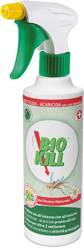 BIOKILL DA PIRETRO NATURALE 375 ML - Farmacia Mastrangelo 
