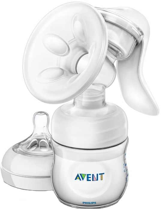 AVENT TIRALATTE MANUALE NATURAL CON VIA SYSTEM - Farmacia Mastrangelo 