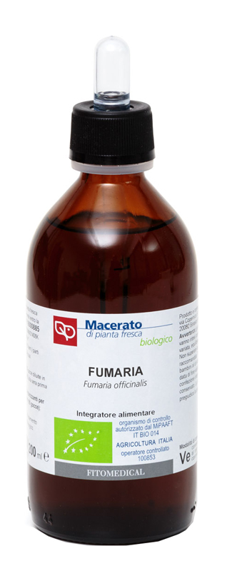 FUMARIA TINTURA MADRE 200 ML BIO - Farmacia Mastrangelo 
