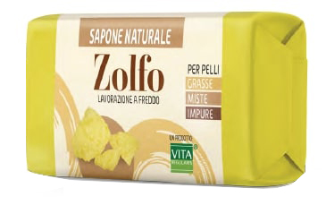 SAPONETTA ZOLFO REGULARIS 100 G - Farmacia Mastrangelo 