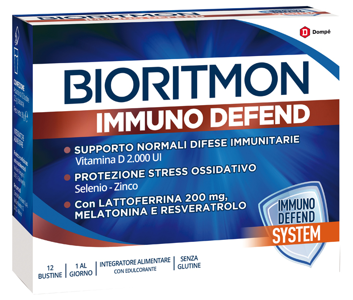 BIORITMON IMMUNO DEFEND 12 BUSTINE - Farmacia Mastrangelo 