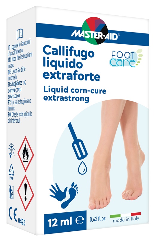 CEROTTO CALLIFUGO MASTER-AID FOOTCARE LIQUIDO 12 ML B4 - Farmacia Mastrangelo 