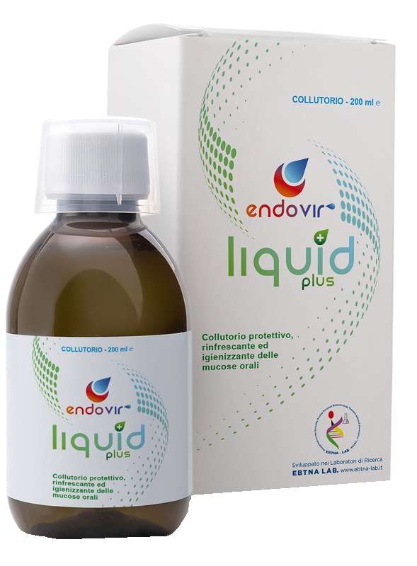 ENDOVIR LIQUID PLUS COLLUTORIO 200 ML - Farmacia Mastrangelo 