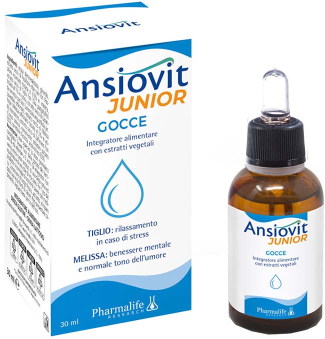 ANSIOVIT JUNIOR GOCCE 30 ML - Farmacia Mastrangelo 