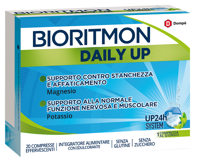 BIORITMON DAILY UP 20 COMPRESSE SENZA ZUCCHERO - Farmacia Mastrangelo 