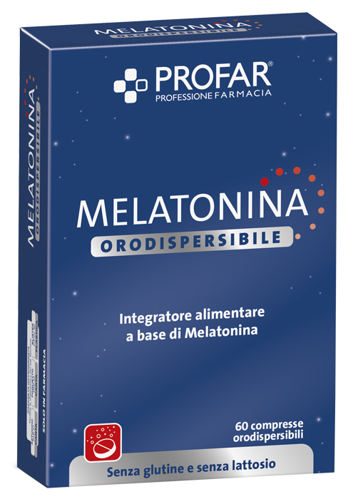 PROFAR MELATONINA ORODISPERSIBILE 60 COMPRESSE - Farmacia Mastrangelo 