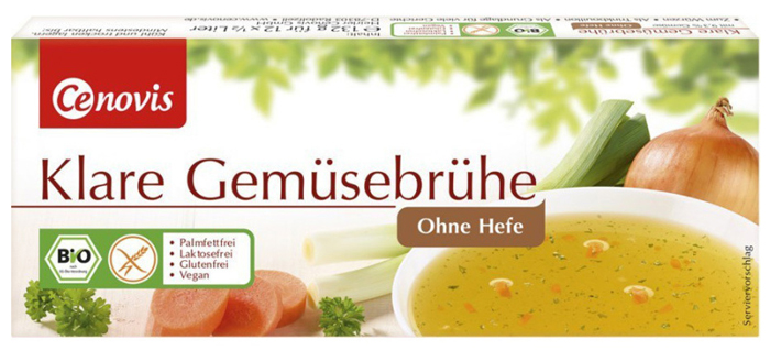 DADO CENOVIS VEGETALE BIO SENZA LIEVITO 9,3% DI VERDURE 12 CUBETTI - Farmacia Mastrangelo 