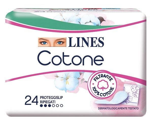 LINES COTONE BIO SALVASLIP RIPIEGATI 24 PEZZI - Farmacia Mastrangelo 