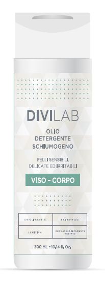 DIVILAB OLIO DETERGENTE SCHIUMOGENO 300 ML - Farmacia Mastrangelo 