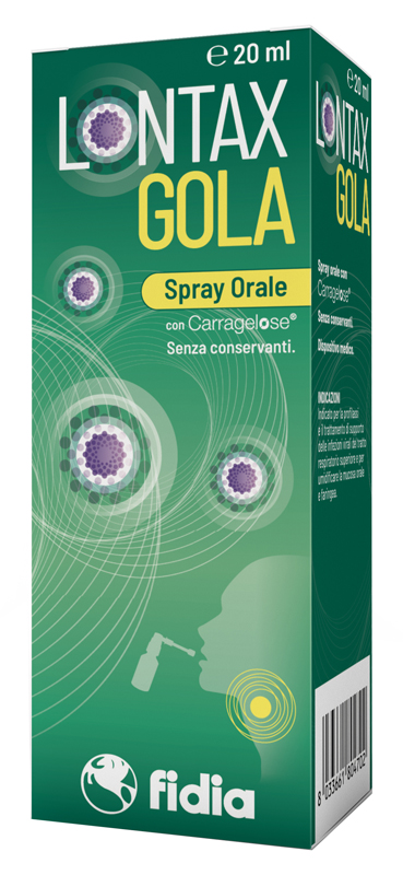 LONTAX GOLA SPRAY ORALE 20 ML - Farmacia Mastrangelo 