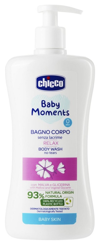 CHICCO BABY MOMENTS BAGNO RELAX 500 ML - Farmacia Mastrangelo 