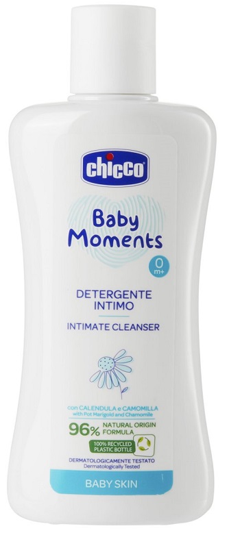 CHICCO BABY MOMENTS DETERGENTE INTIMO 200 ML - Farmacia Mastrangelo 
