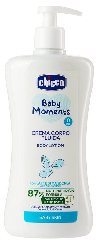 CHICCO BABY MOMENTS CREMA CORPO DELICATE 500 ML - Farmacia Mastrangelo 
