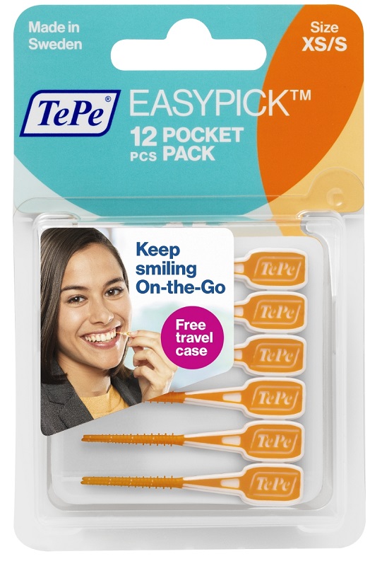 TEPE EASYPICK XS/S ARANCIONE 12 PEZZI - Farmacia Mastrangelo 
