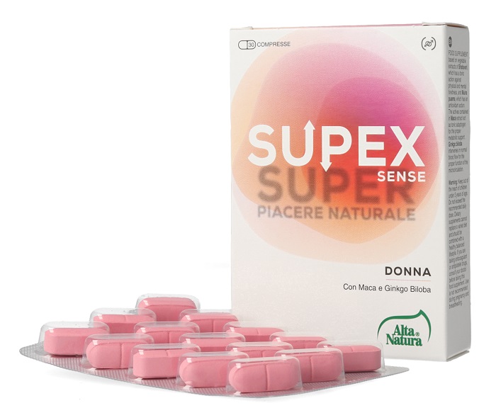 SUPEX SENSE DONNA 30 COMPRESSE - Farmacia Mastrangelo 