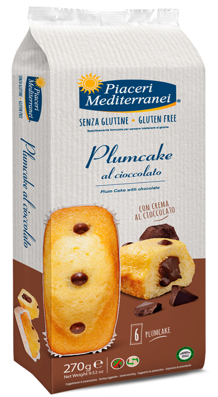 PIACERI MEDITERRANEI PLUMCAKE CIOCCOLATO - Farmacia Mastrangelo 