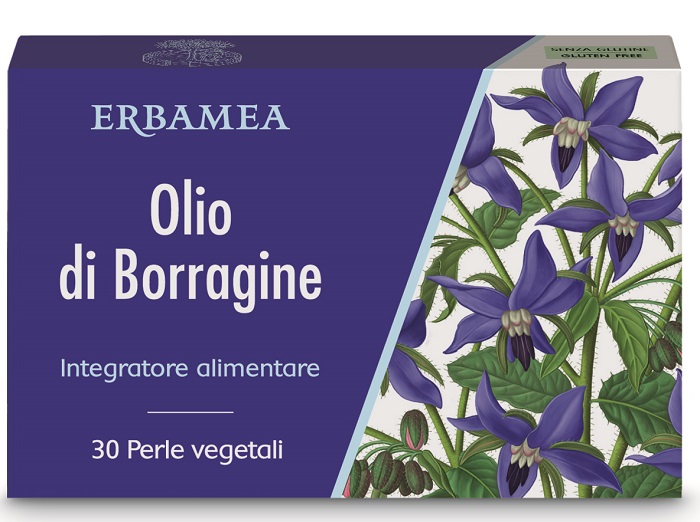 OLIO DI BORRAGINE 30 PERLE VEGETALI - Farmacia Mastrangelo 