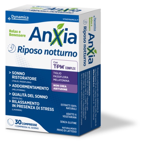 DYNAMICA ANXIA RIPOSO NOTTURNO 30 COMPRESSE - Farmacia Mastrangelo 