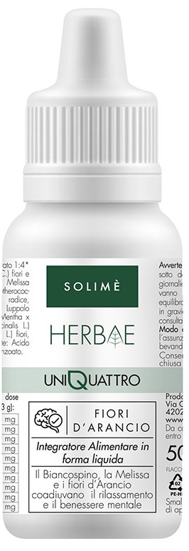 UNIQUATTRO ARANCIO FLS 50 ML - Farmacia Mastrangelo 