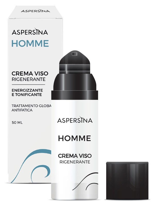 ASPERSINA HOMME CREMA VISO 50 ML - Farmacia Mastrangelo 