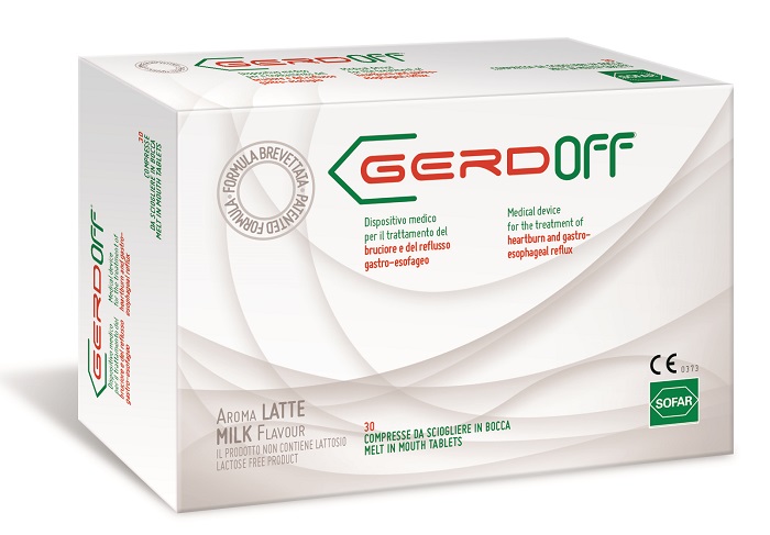 GERDOFF GUSTO LATTE 30 COMPRESSE - Farmacia Mastrangelo 