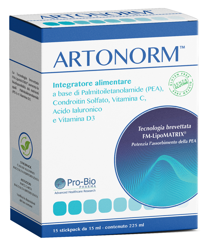 ARTONORM 15 STICKPACK DA 15 ML - Farmacia Mastrangelo 