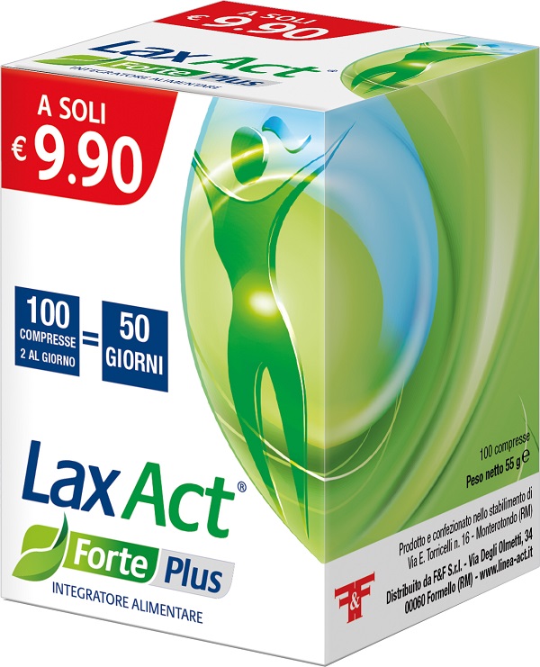 LAX ACT FORTE PLUS 100 COMPRESSE - Farmacia Mastrangelo 