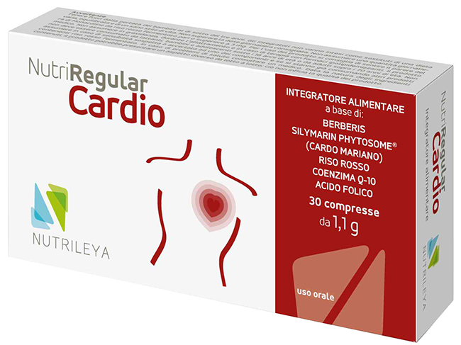 NUTRIREGULAR CARDIO 30 COMPRESSE - Farmacia Mastrangelo 