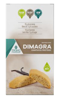 DIMAGRA CANTUCCI PROTEICI 200 G - Farmacia Mastrangelo 
