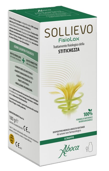 SOLLIEVO FISIOLAX SCIROPPO 180 G - Farmacia Mastrangelo 