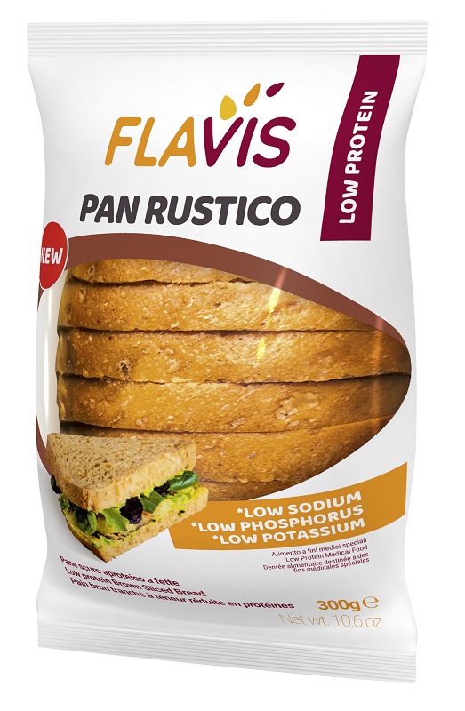 FLAVIS PAN RUSTICO APROTEICO 300 G - Farmacia Mastrangelo 