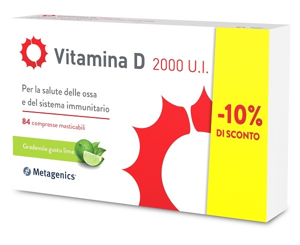 VITAMINA D2000 UI 84 PROMO-10% - Farmacia Mastrangelo 